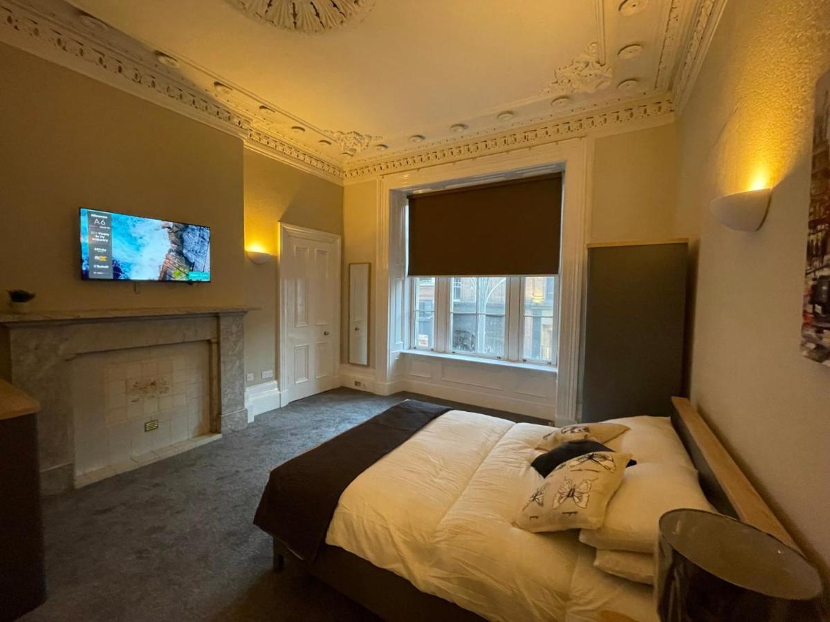 Traditional 5 Bedroom City Centre Apartment Glasgow Dış mekan fotoğraf
